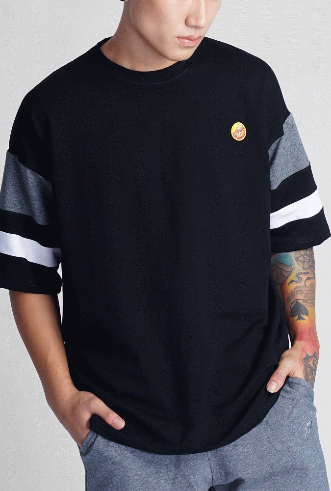 Golden Culture Oversized Premium Loop Cotton Boy T-shirt 