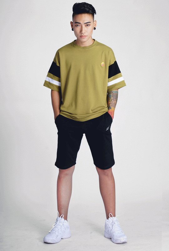 Golden Culture Oversized Premium Loop Cotton Boy T-shirt