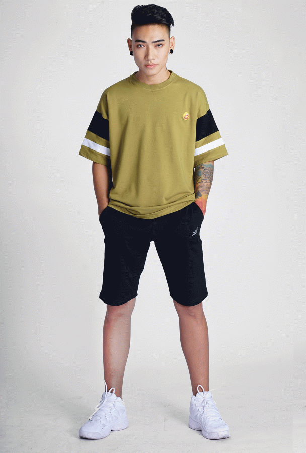 Golden Culture Oversized Premium Loop Cotton Boy T-shirt