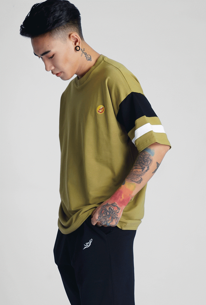 Golden Culture Oversized Premium Loop Cotton Boy T-shirt