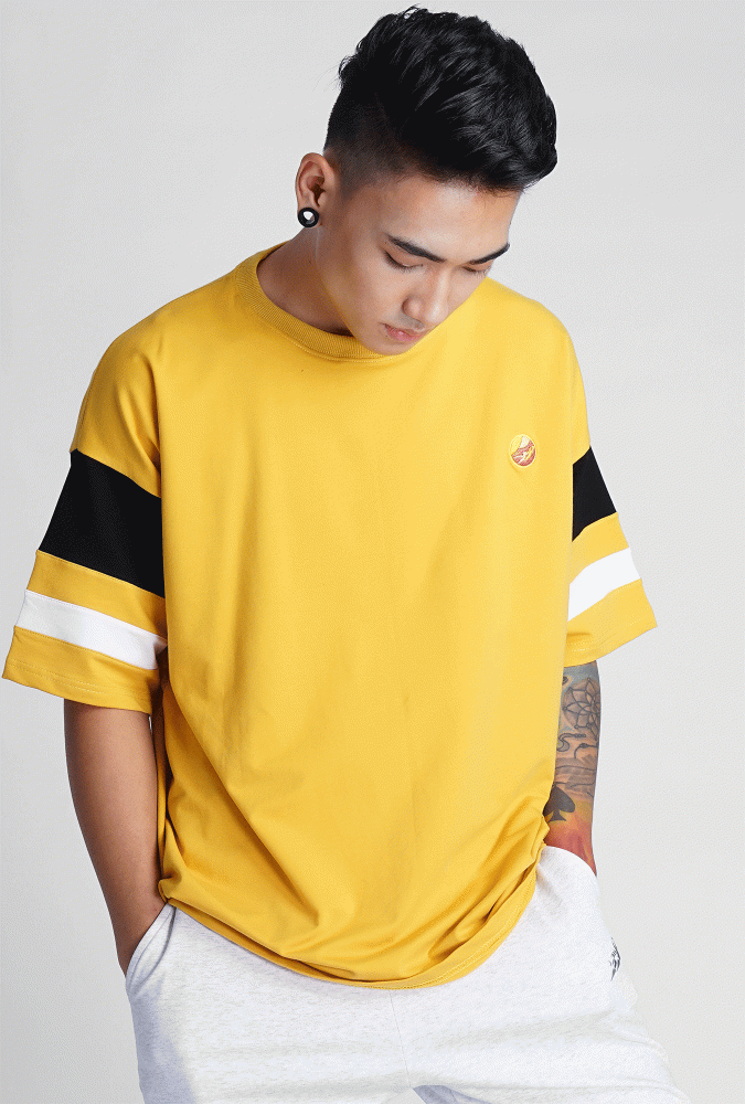 Golden Culture Oversized Premium Loop Cotton Boy T-shirt