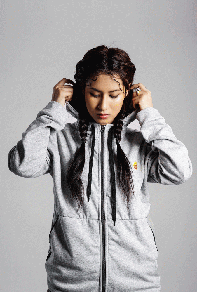 Golden Culture Gray Hoodie (Girl)