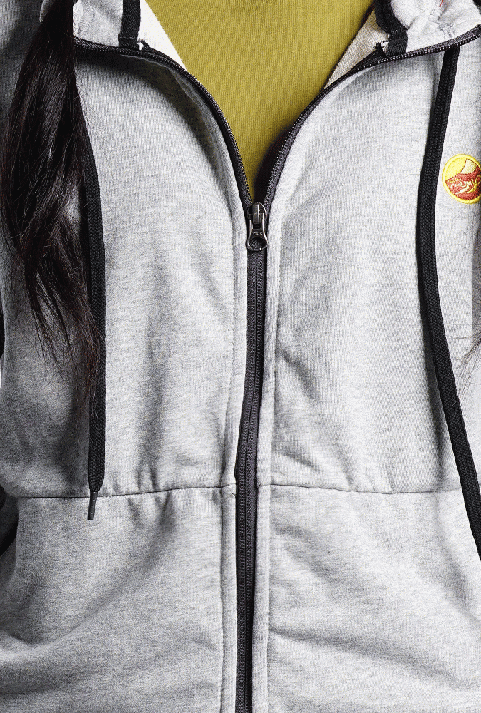 Golden Culture Gray Hoodie (Girl)