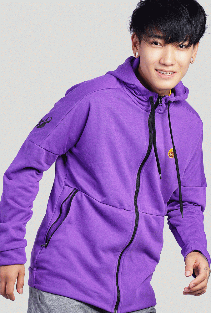 Golden Culture Purple Hoodie(Boy)