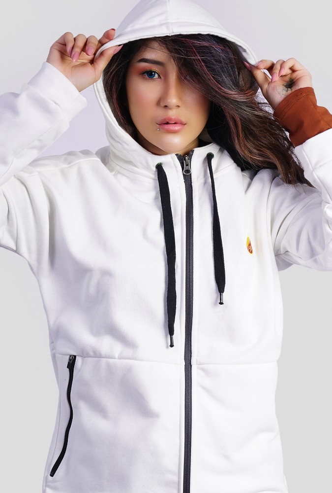 Golden Culture White Hoodie (Girl)