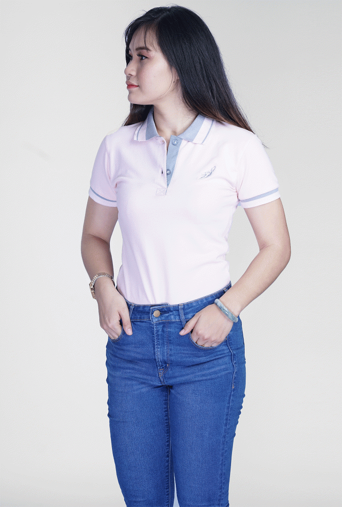 Basic Pink Polo Shirt