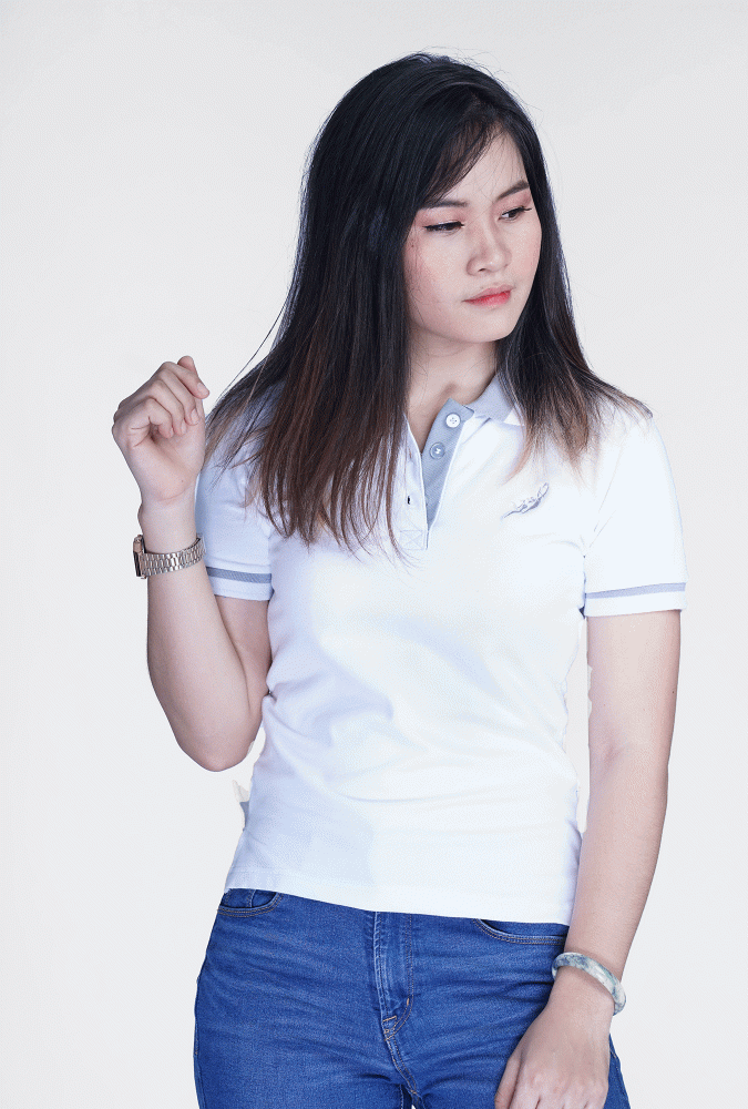 Basic White Polo Shirt