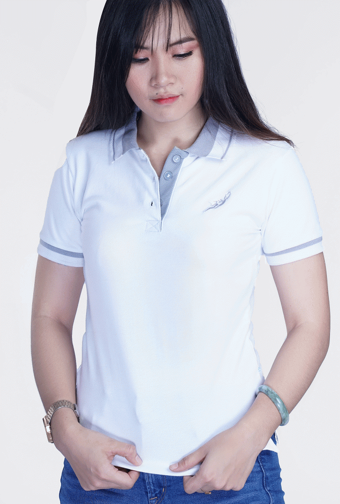 Basic White Polo Shirt