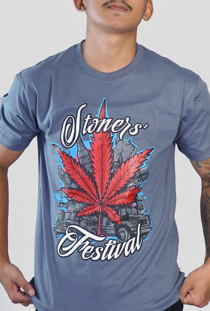 Stoner festival design t-shirt