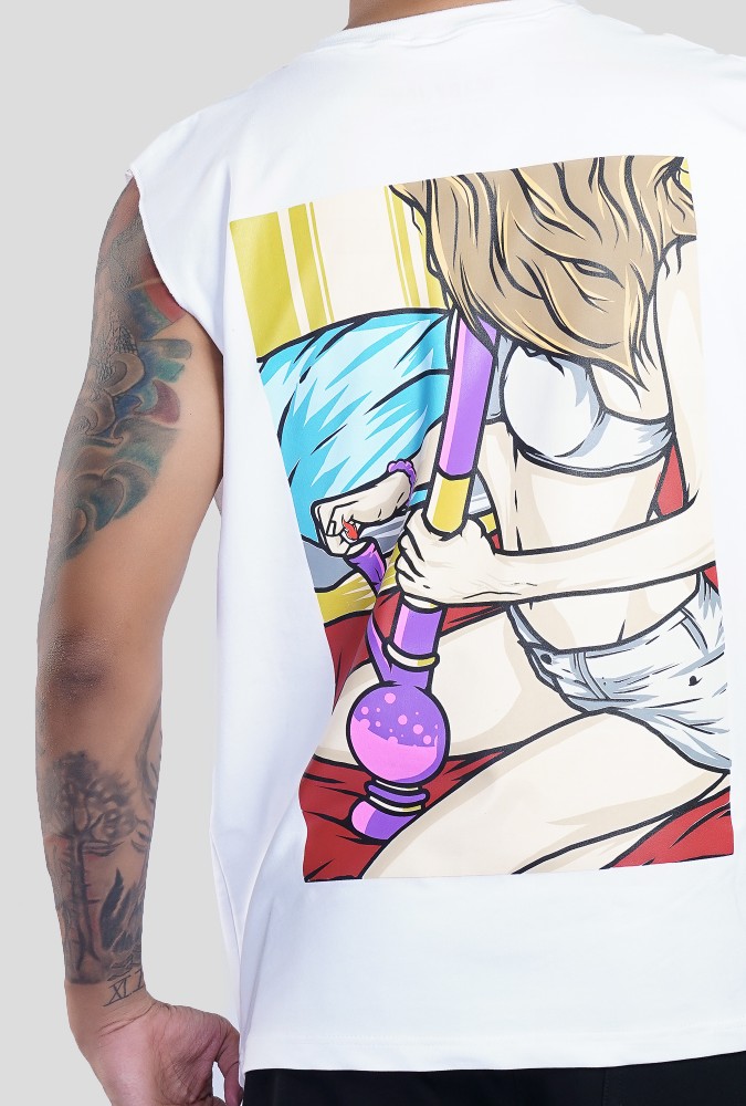 Mary Jane Boy Tank Top (White) Design 1