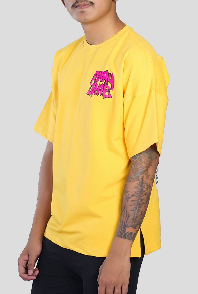 Mary Jane Boy Tshirt (Yellow) Design 2